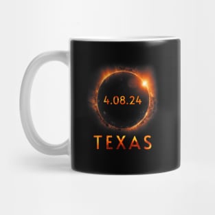 Texas Total Solar Eclipse April 8 2024 Texas Solar Eclipse Mug